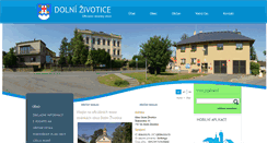 Desktop Screenshot of dolnizivotice.cz